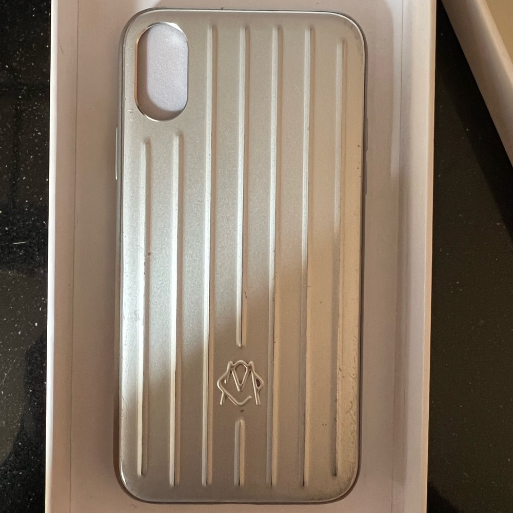 iPhone X/Xs Rimowa Aluminum Case